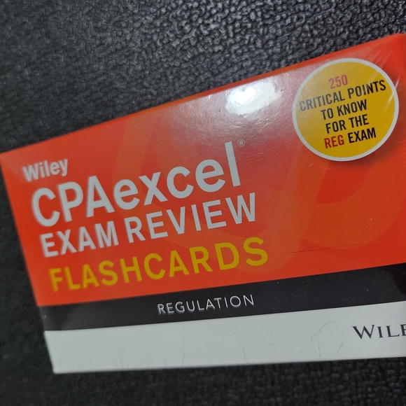 2023 Wiley CPAexcel Exam Review Flashcards - Picture 1 of 2